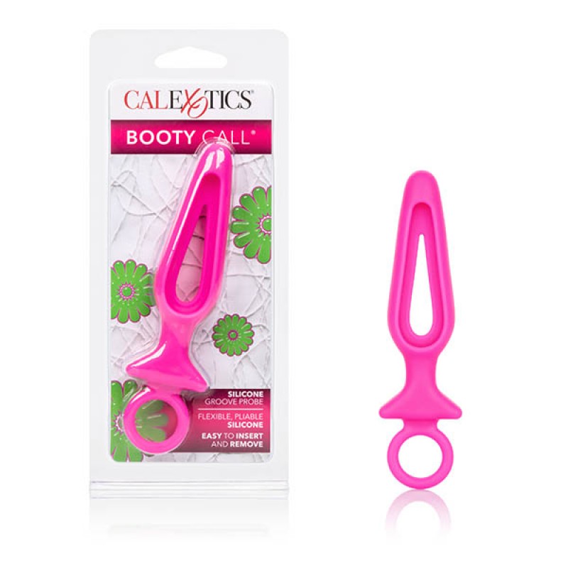 CalExotics Booty Call Silicone Groove Probe Pink